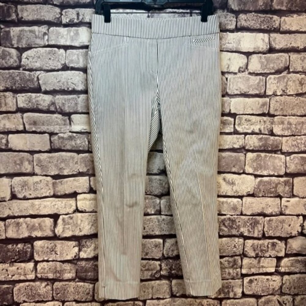 Anne Klein Black & White Ankle Pants Size 4